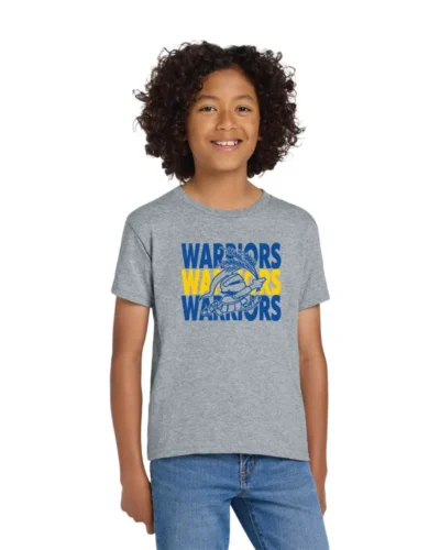 Alternative view of Gildan® Youth DryBlend® 50 Cotton/50 Poly T-Shirt