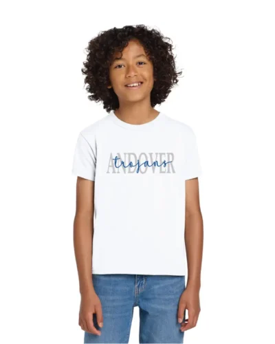 Alternative view of Gildan® Youth DryBlend® 50 Cotton/50 Poly T-Shirt
